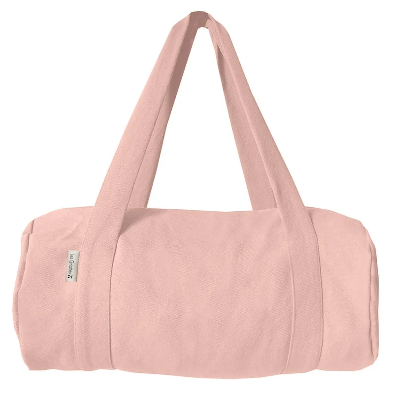 Sac à langer Cadeau Bébé personnalisé Rose poudré Coton