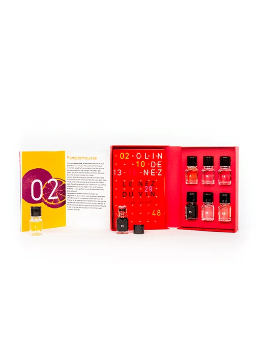 Coffret Clin du nez 6 arômes - Nez du Vin