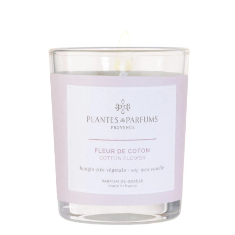 Bougie Fleur de Coton Plantes & Parfums® 🇫🇷