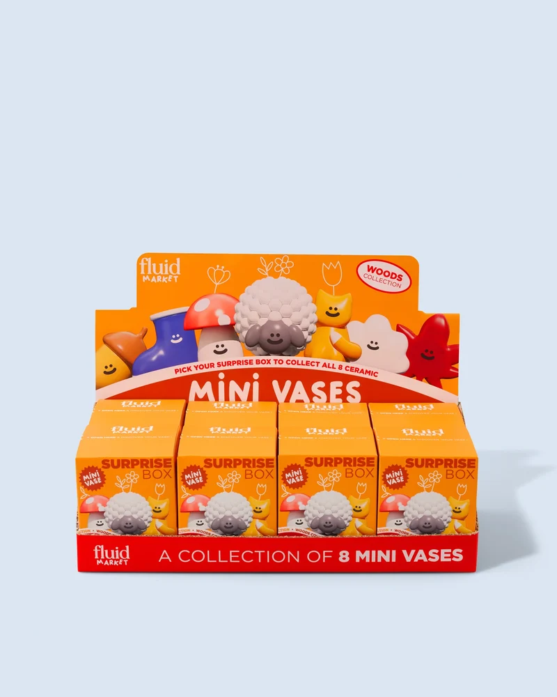 Vases Mini - Surprise Box - Wood