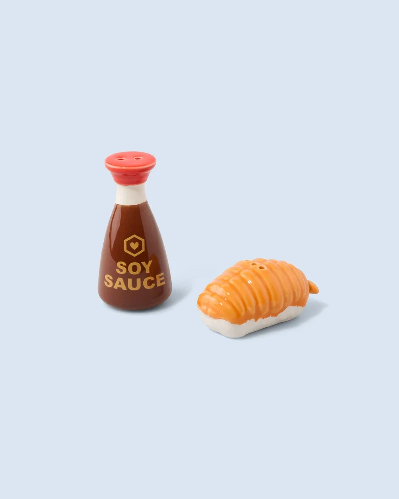 Salière et Poivrière Sushi Soy