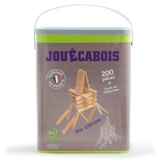 Jeu de construction en bois 200 pièces 🇫🇷