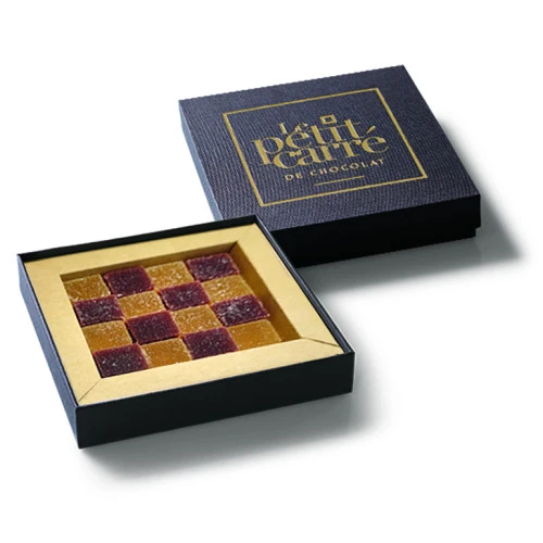 Coffret 16 pâtes de fruits Le Petit Carré Gourmand® personnalisable 🇫🇷