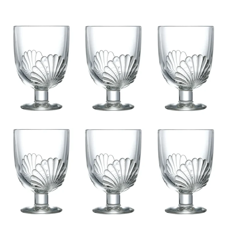 Lot de 6 verres à pied BELLE-ÎLE La Rochère® 🇫🇷