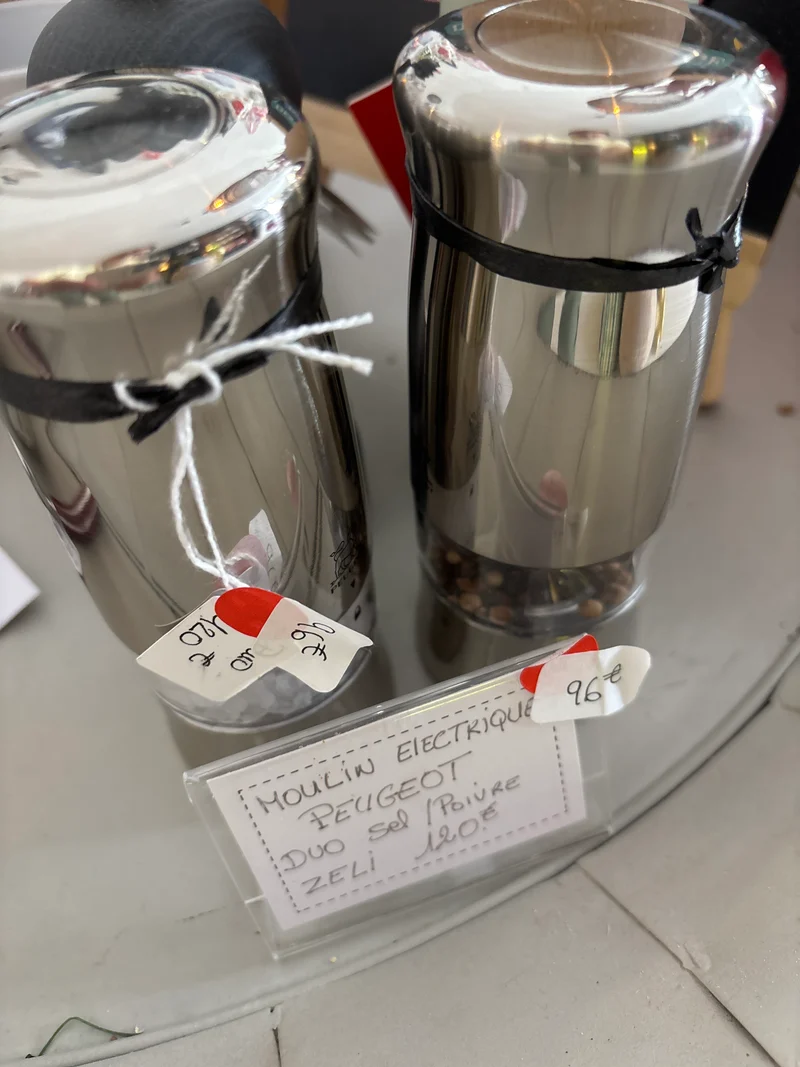 Duo moulin Peugeot inox sel poivre zeli