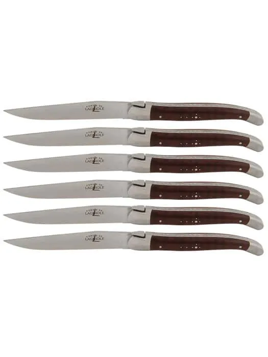 6 Couteaux de table Amourette - Forge de Laguiole