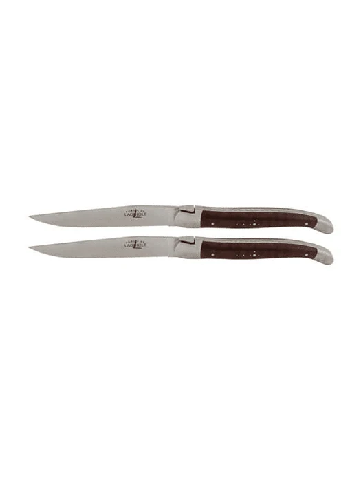 2 Couteaux de table Amourette – Forge de Laguiole