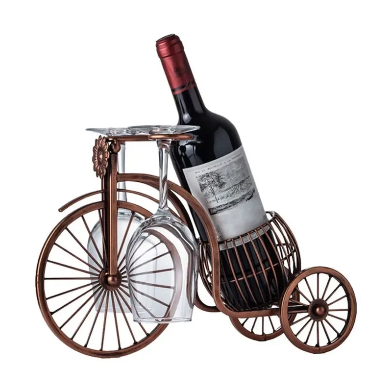 Porte bouteille vin | Tricycle digne du tour de France et ses vignobles