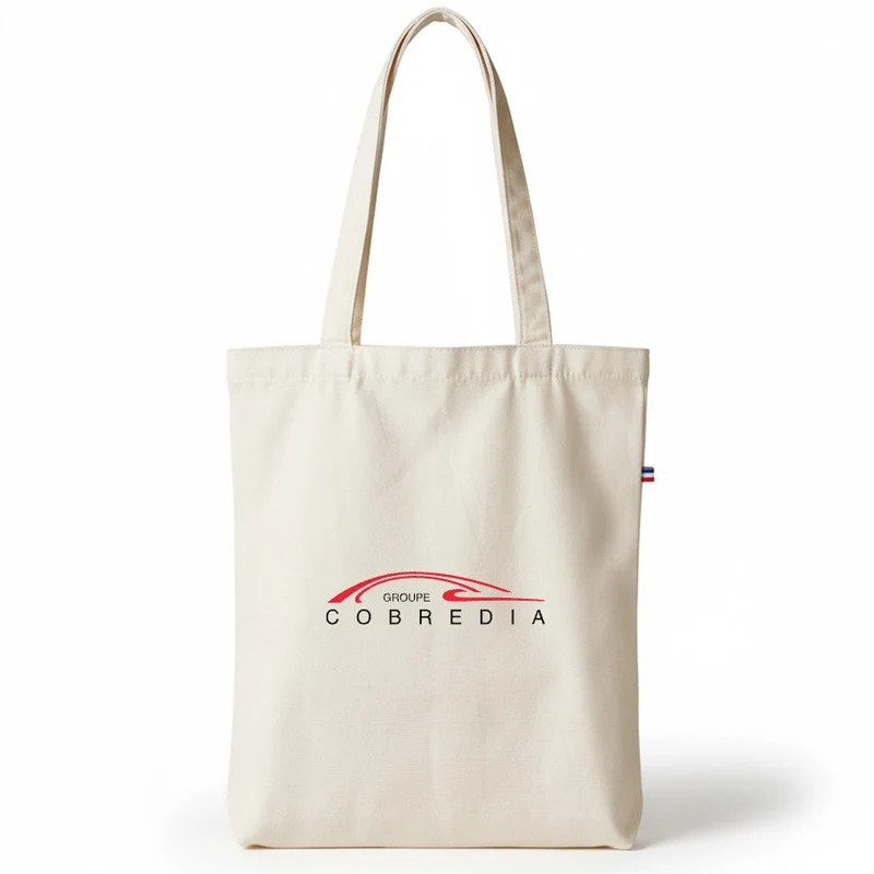 Tote bag en coton BIO écru personnalisable 🇫🇷