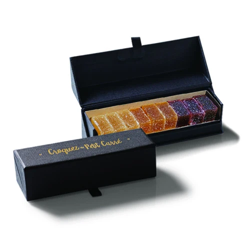 Coffret "Délicatesse" 9 pâtes de fruits Le Petit Carré Gourmand® personnalisable