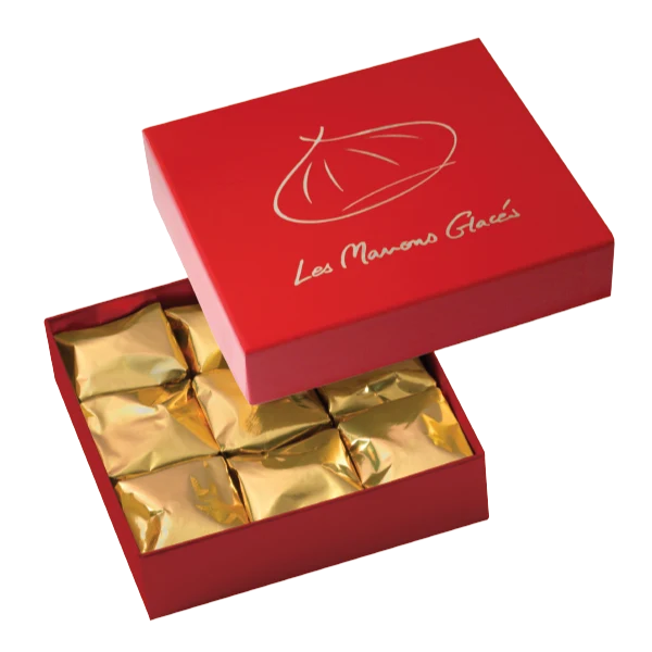 Coffret de marrons glacés Pellorce et Julien® 🇫🇷