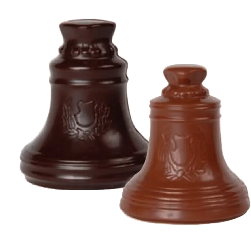 Moulage cloche de Pâques chocolat noir ou lait 85g Guisabel® 🇫🇷