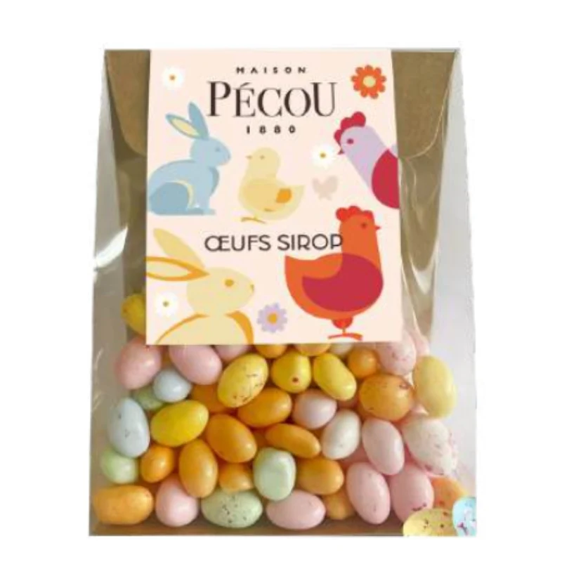Sachet d'oeufs au sirop de Pâques 150g Maison Pécou® 🇫🇷