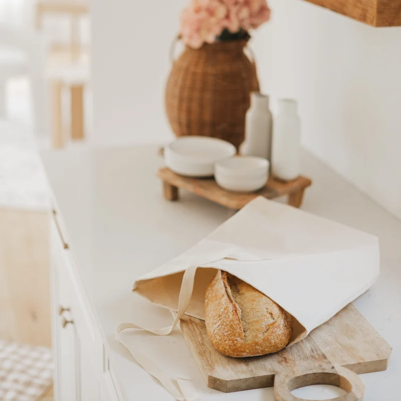 Sac à pain réutilisable - pour pain frais & boulangerie
