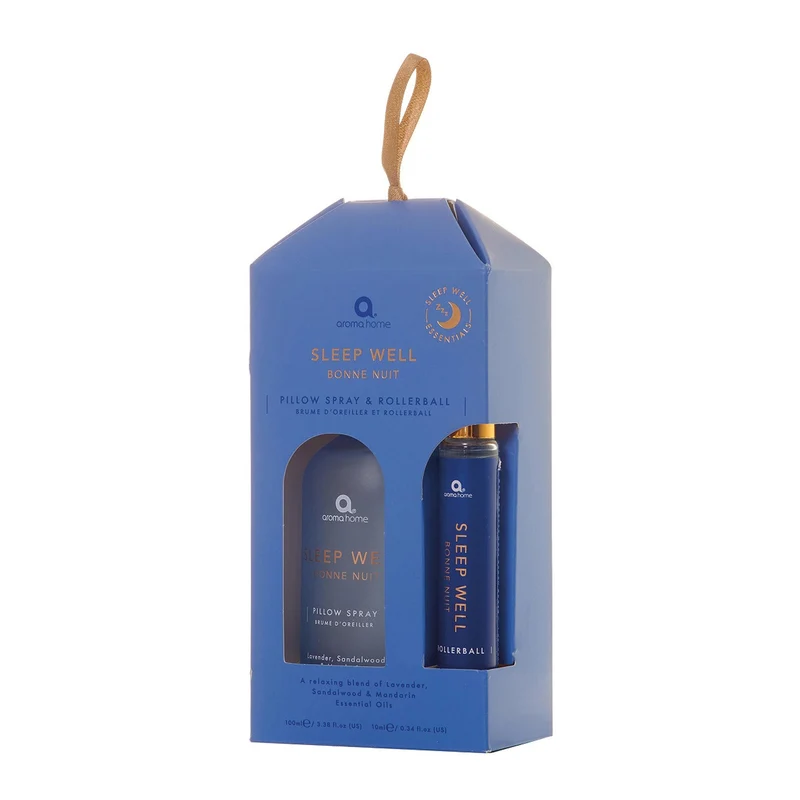Coffret Sleep Well – Spray d’ambiance & roller relaxant