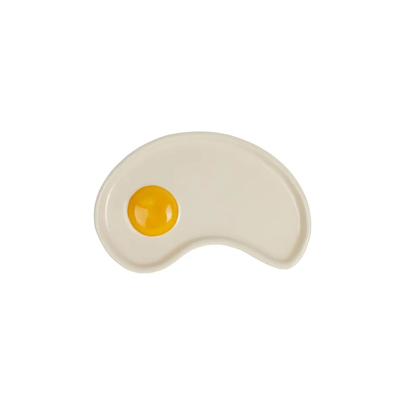 Assiette à Dessert oeuf "Réveil Gourmand"