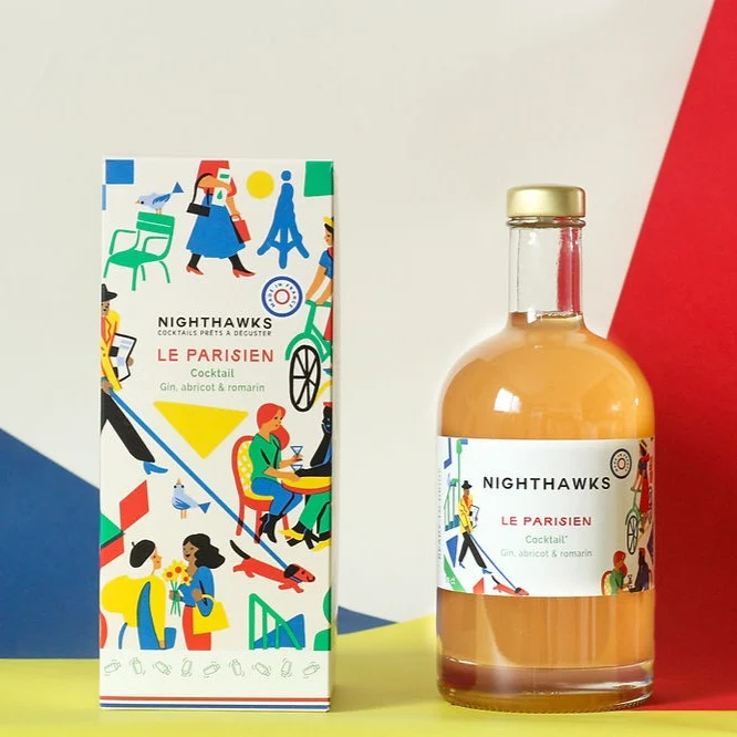 Cocktail "Le Parisien" 50 cl Nighthawks® 🇫🇷