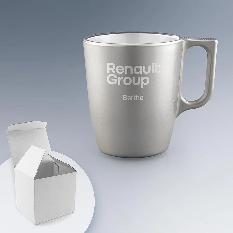 Mug en verre 25 cl Luminarc® personnalisé 🇫🇷