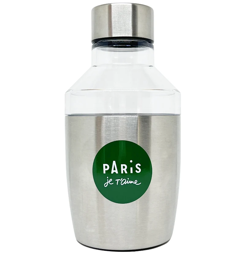 Gourde isotherme en Inox et tritan dévissable personnalisée 🇫🇷