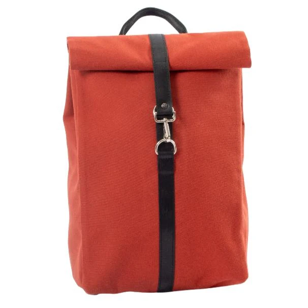 Sac à dos rolltop en toile upcyclée ♻️ imperméable 🇫🇷
