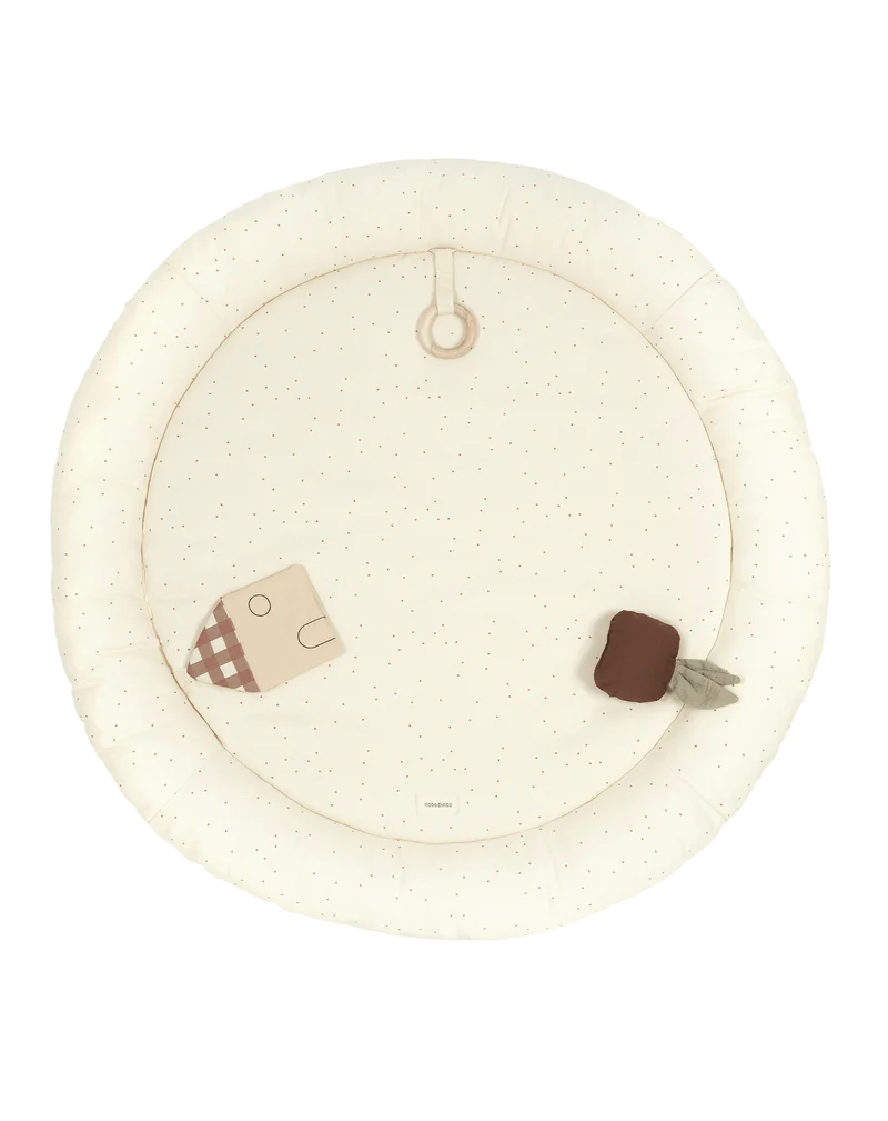 Tapis d'éveil sensoriel Playground rond - Sweet Home
