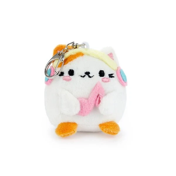Porte-clefs Fluffy Kawaii Melody White