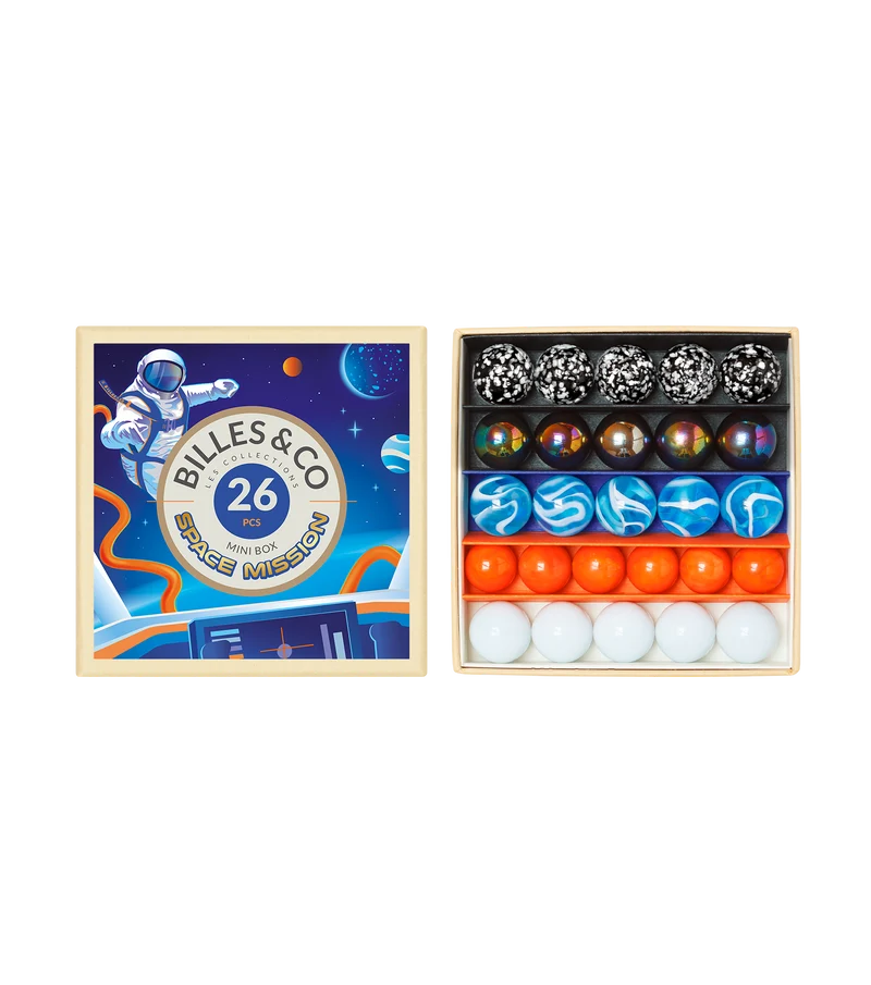Coffret de 26 billes - Space Mission