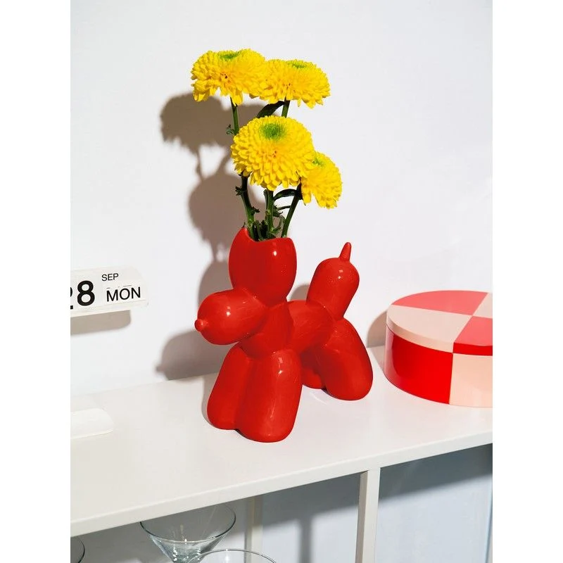 Vase L - Bobby rouge
