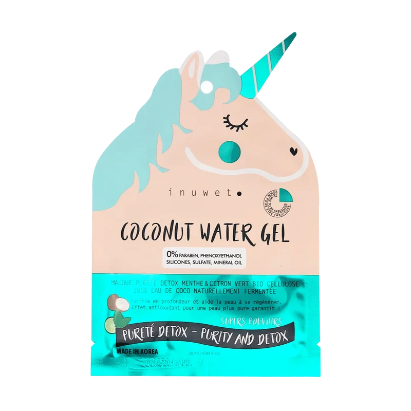 Masque visage Licorne - Pureté Détox