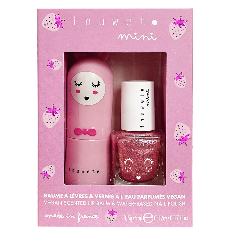 Duo Baume & vernis - Fraise