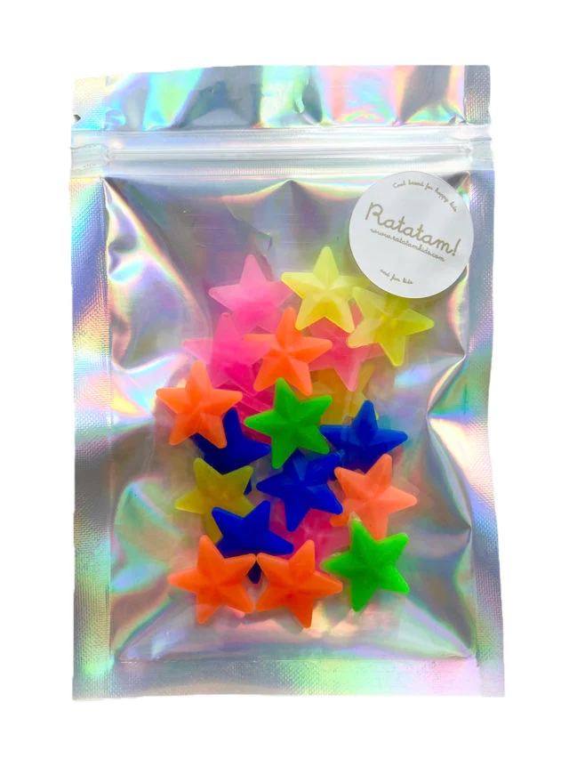 Accessoires vélo multicolores - Etoiles
