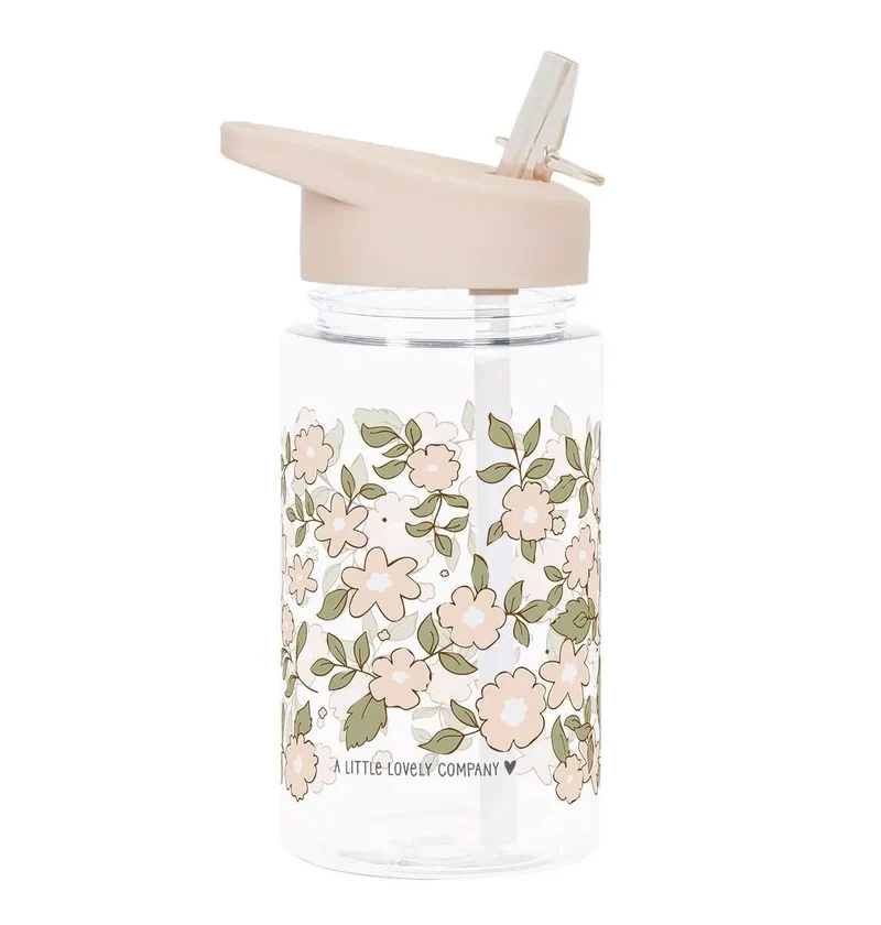 Gourde - Fleurs Rose