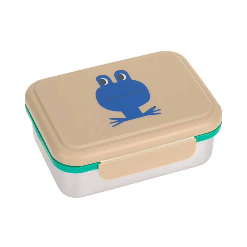 Boîte à Lunch inox Happy Trails Frog