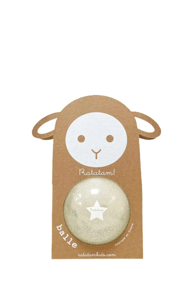 Baby Ballon Pailleté Argent - 10cm