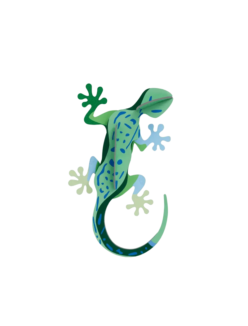 Décoration Murale Animaux de la jungle - Gecko