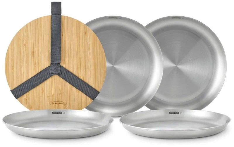 Set de 4 assiettes à picnic
