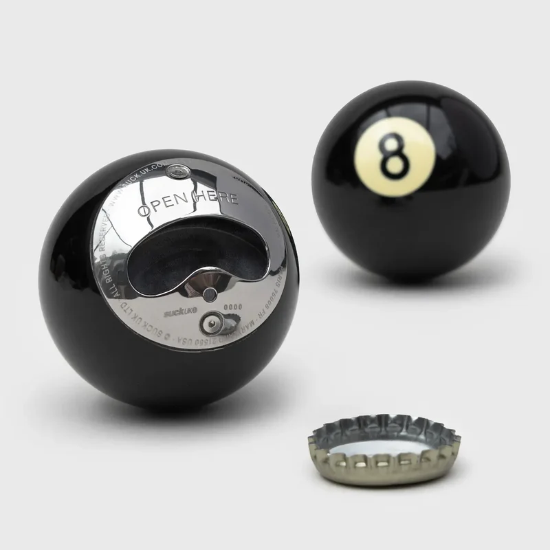Ouvre-bouteille Décapsuleur Boule de billard 8
