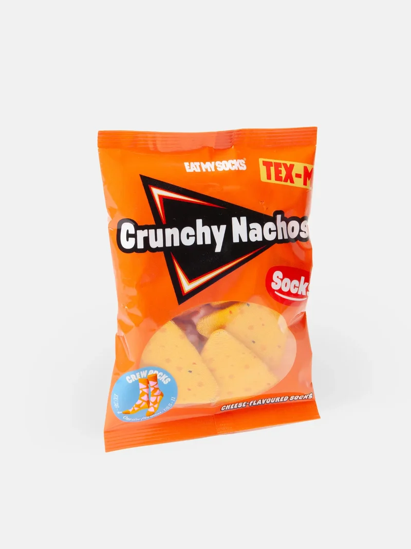 Chaussettes - Crunchy Nachos Orange