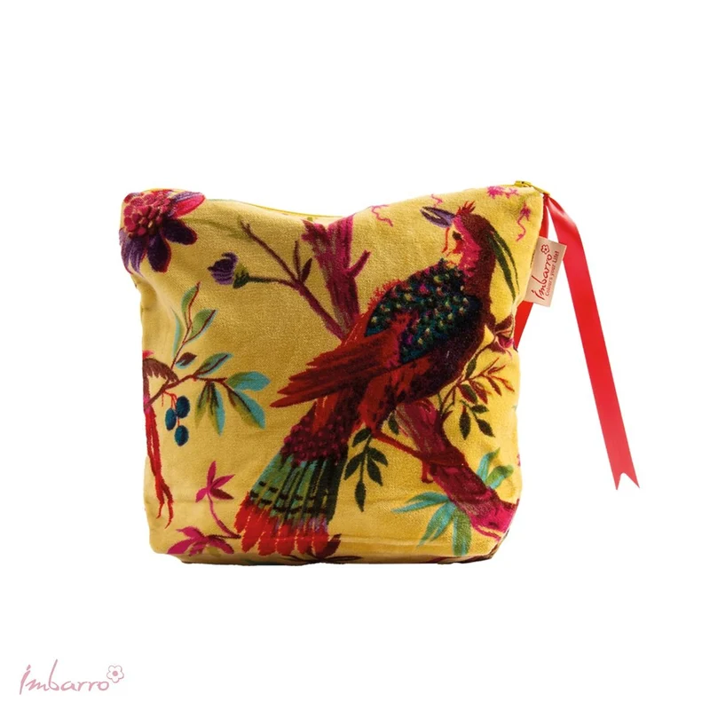 Pochette Paradise Lime Velours