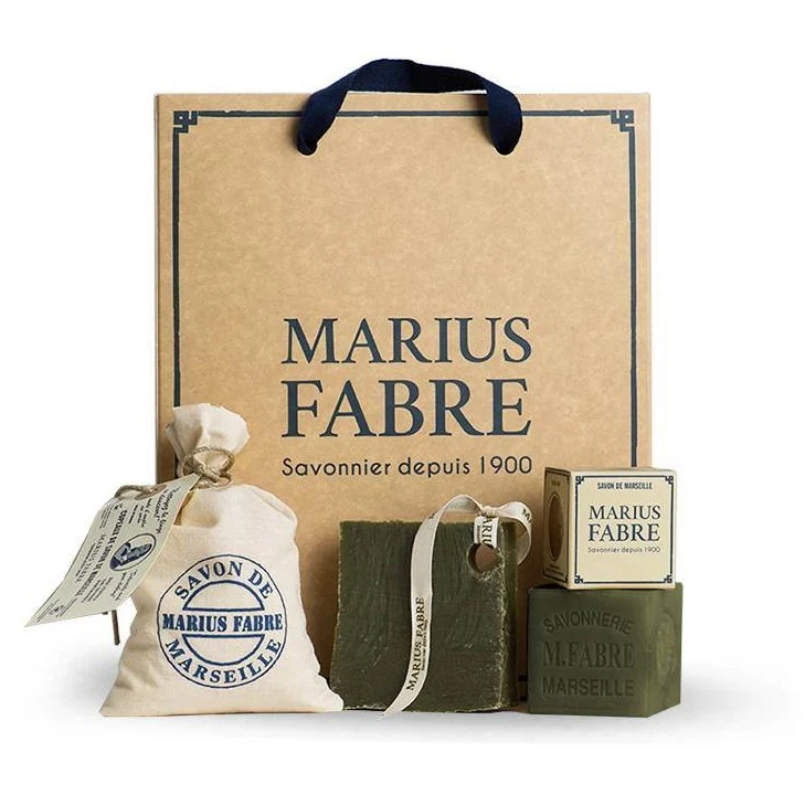 Coffret cadeau "Découverte du savon de Marseille" Marius Fabre® 🇫🇷