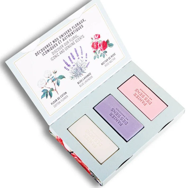 Coffret 3 savons 100g parfumés Panier des Sens® 🇫🇷