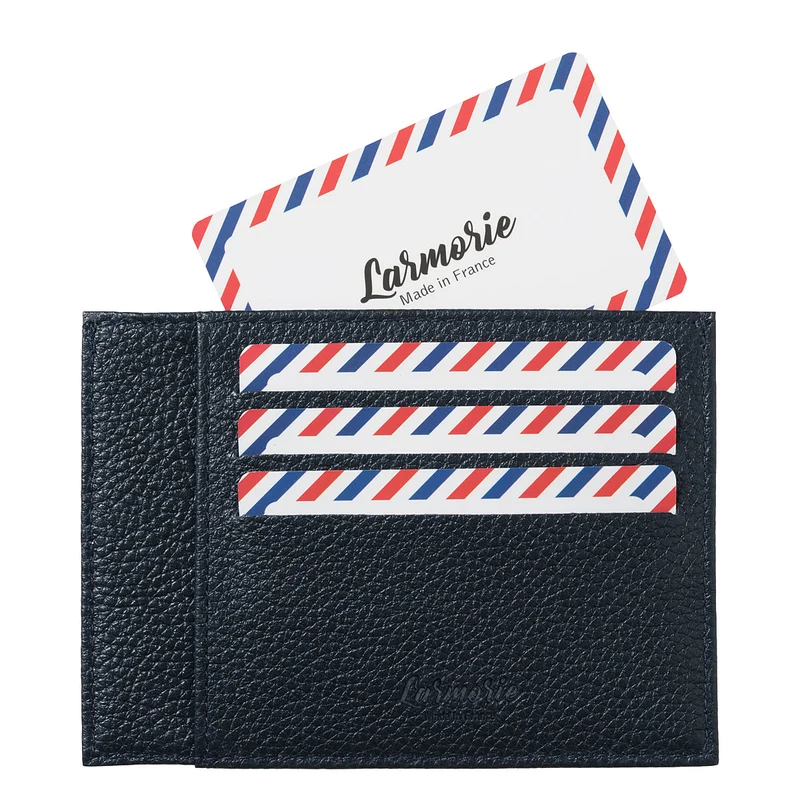 Porte-cartes PAUL en cuir Larmorie 🇫🇷