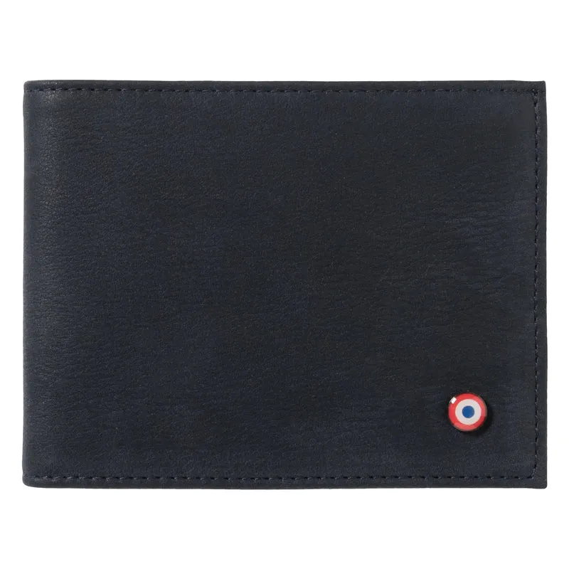 Portefeuille en cuir de poisson et nubuck ARTHUR Larmorie® 🇫🇷
