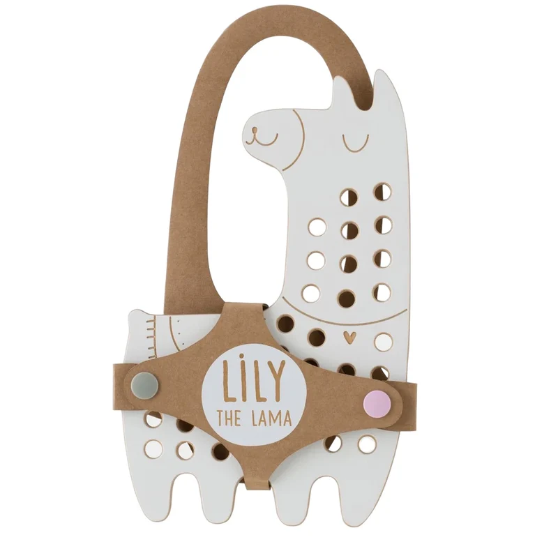 Jouet à lacer - Lily le Lama