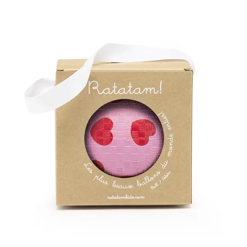 Ballon Coeur Rose - 12cm
