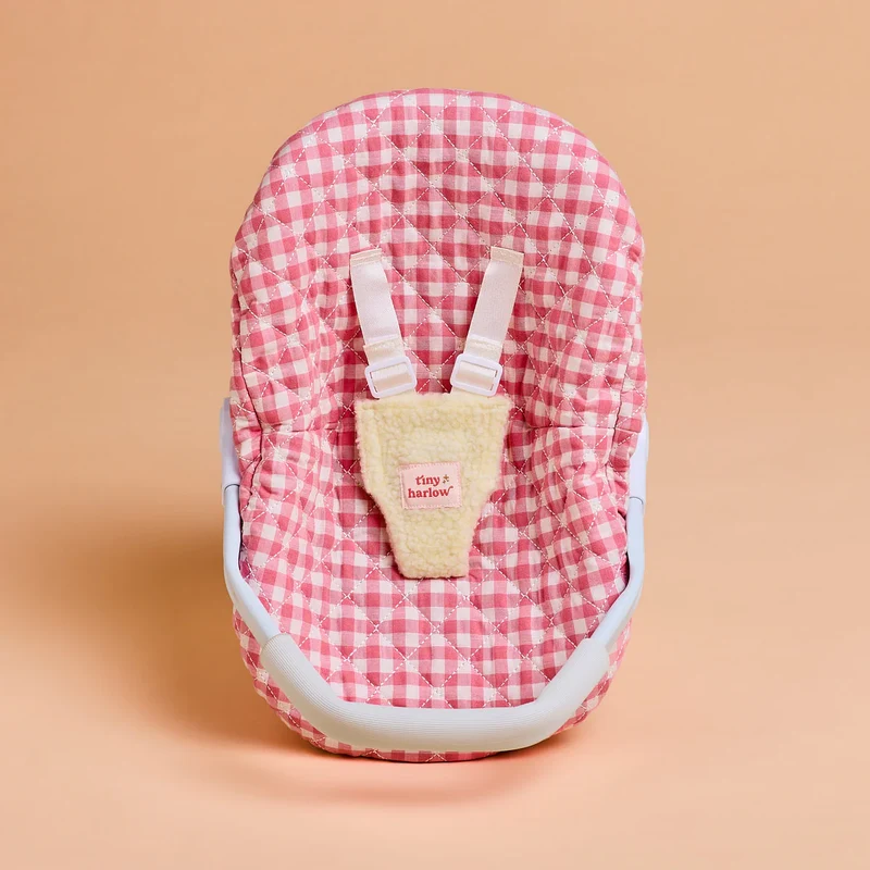 Coque poupée - Vichy Rose