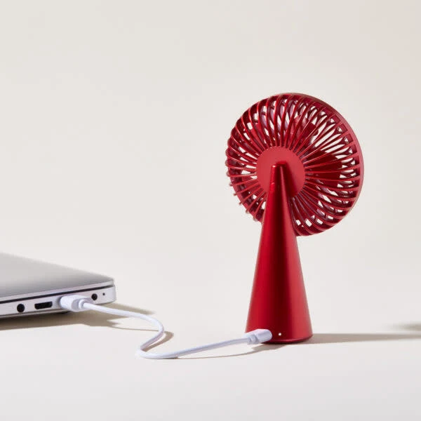 Mini Ventilateur - Wino Rouge