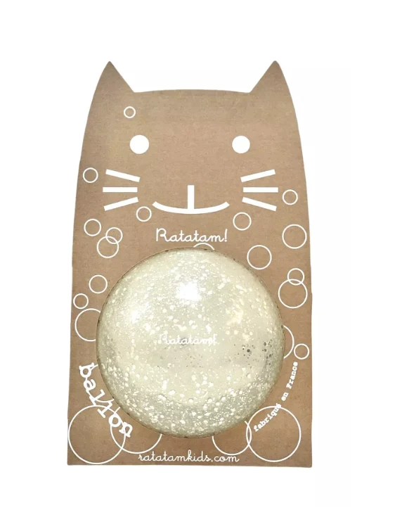 Balle de Manipulation Bulle Argent - 10cm