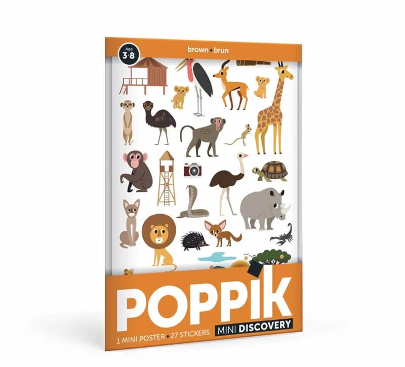Affichette Stickers - Savane (3/8 ans)