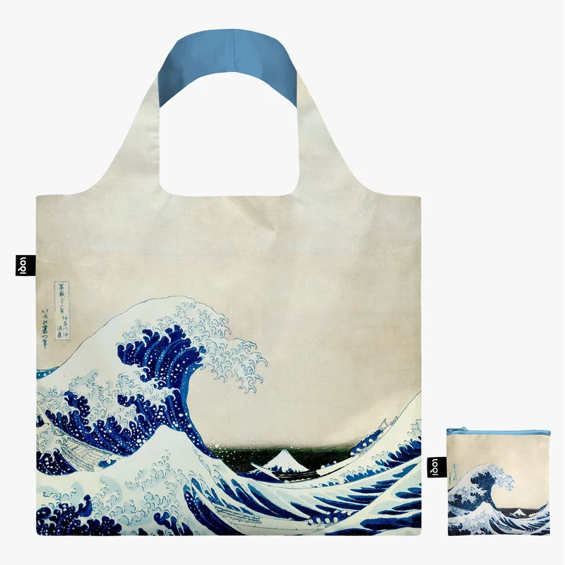 Tote Bag Recyclé - La Vague - Katsuhika Hokusai